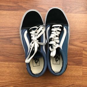 Vans Shoes- Blue Old Skool Sneakers